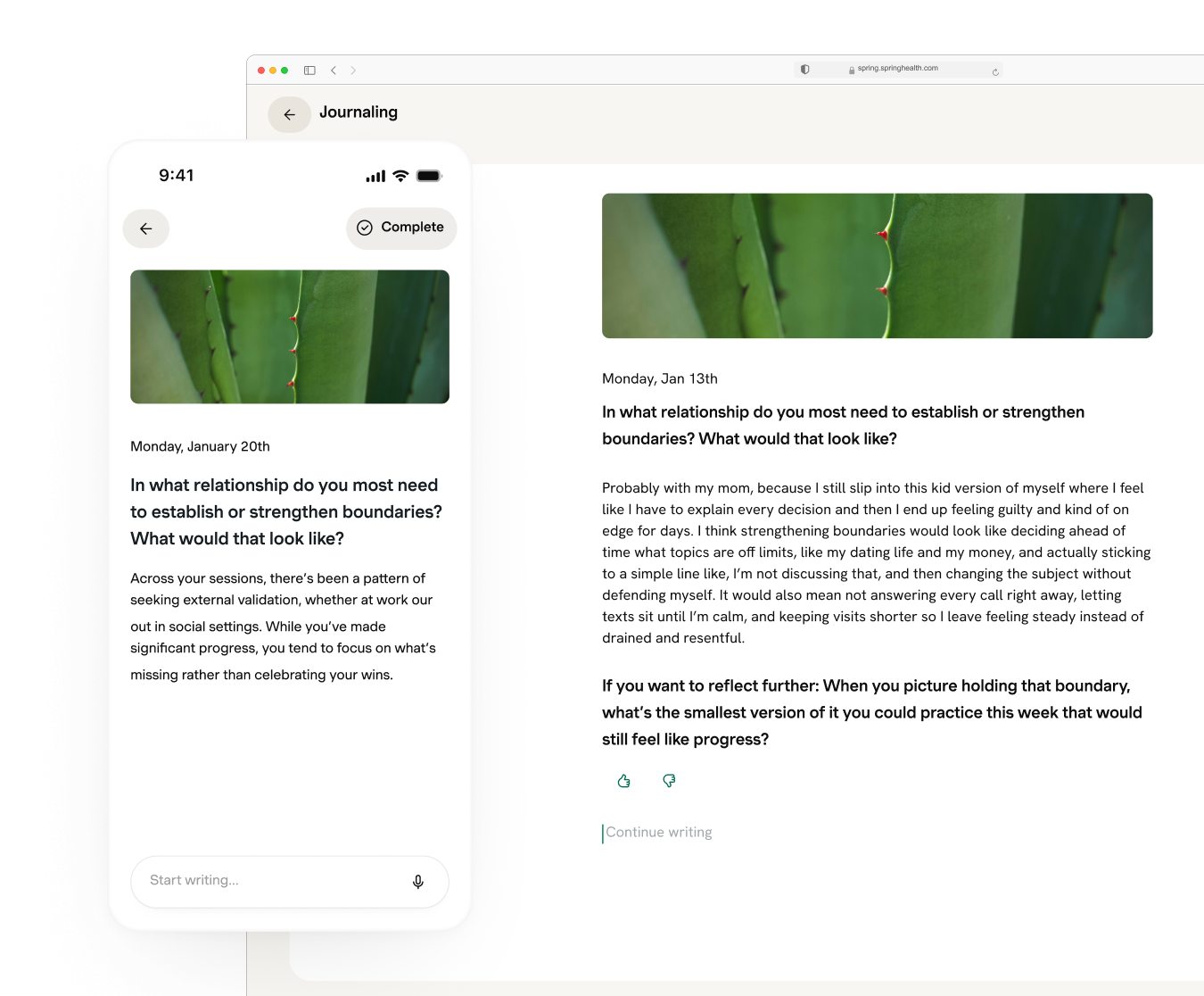 Between-Session Support project cover